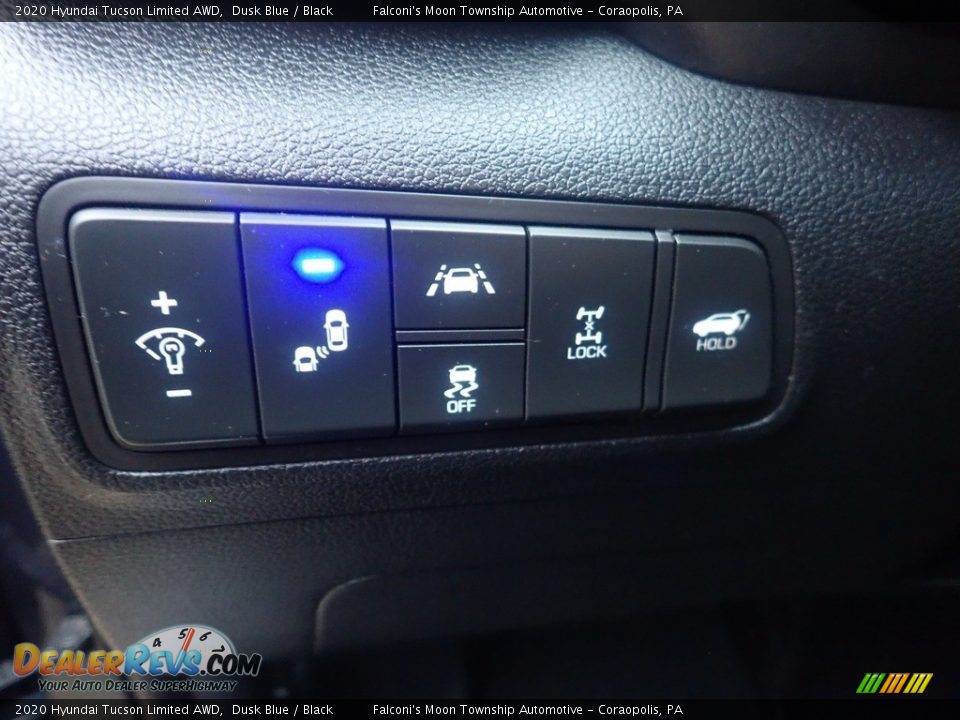 2020 Hyundai Tucson Limited AWD Dusk Blue / Black Photo #24