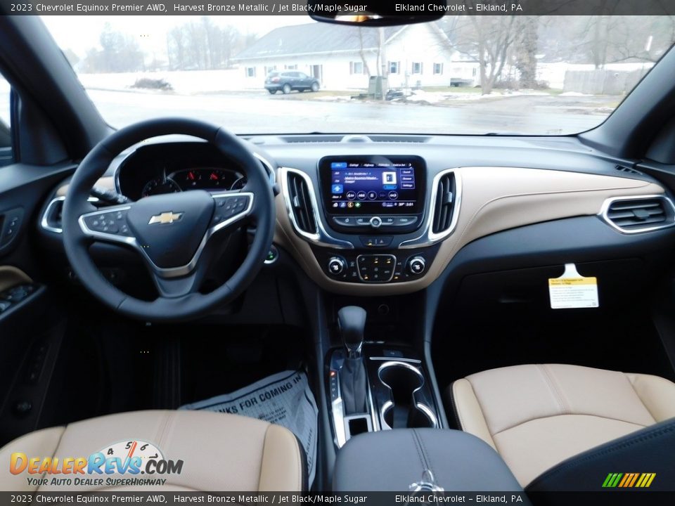 2023 Chevrolet Equinox Premier AWD Harvest Bronze Metallic / Jet Black/Maple Sugar Photo #36