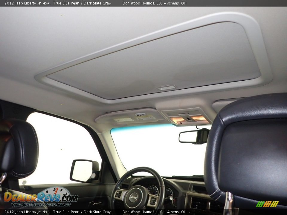 2012 Jeep Liberty Jet 4x4 True Blue Pearl / Dark Slate Gray Photo #2
