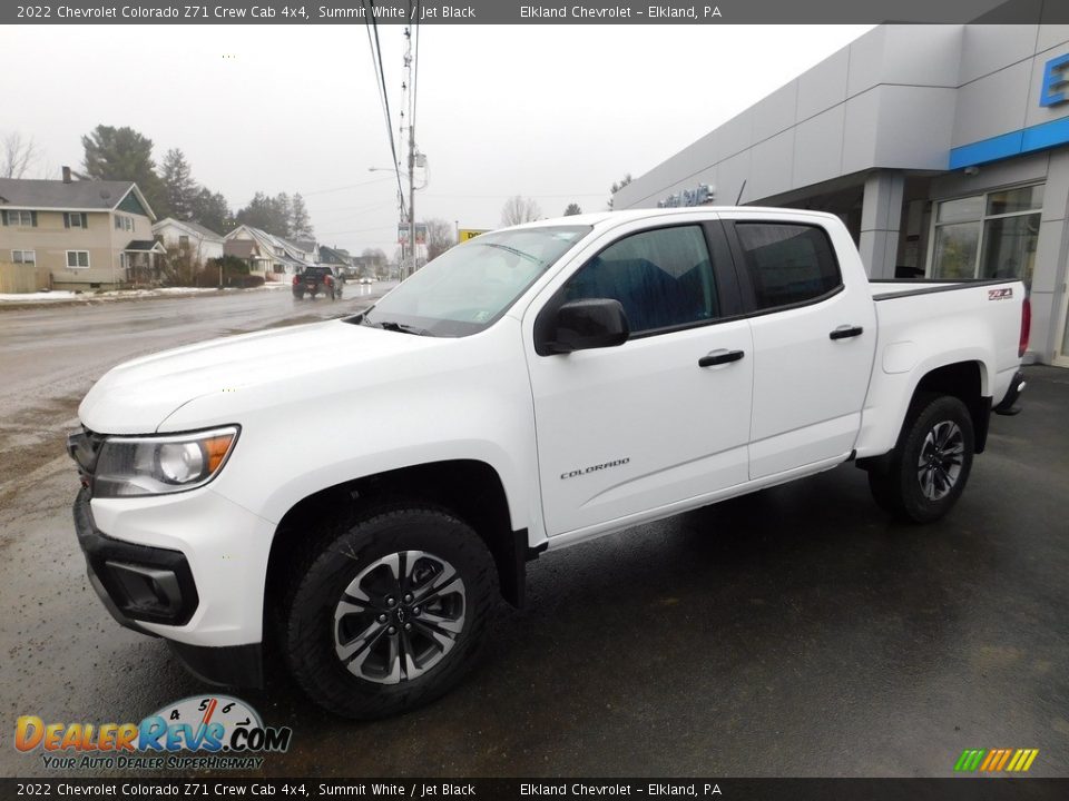 2022 Chevrolet Colorado Z71 Crew Cab 4x4 Summit White / Jet Black Photo #1