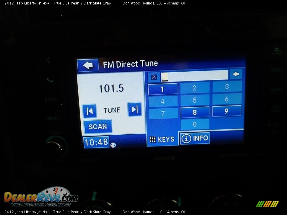 2012 Jeep Liberty Jet 4x4 True Blue Pearl / Dark Slate Gray Photo #5