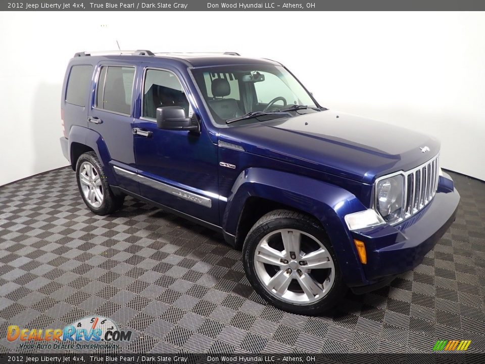 2012 Jeep Liberty Jet 4x4 True Blue Pearl / Dark Slate Gray Photo #6