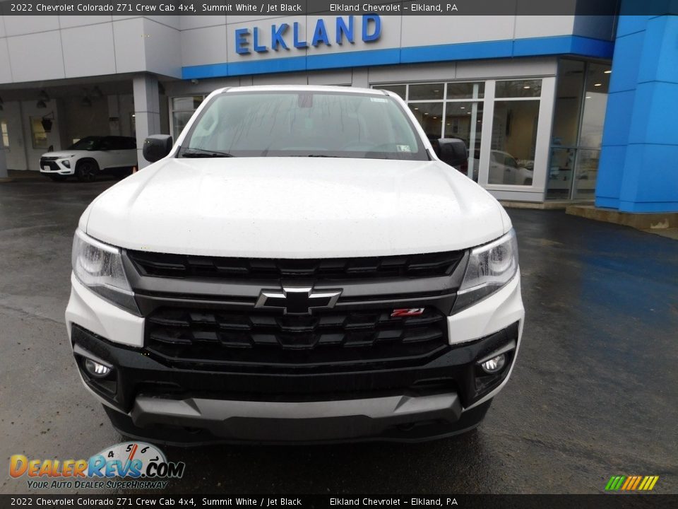 2022 Chevrolet Colorado Z71 Crew Cab 4x4 Summit White / Jet Black Photo #4