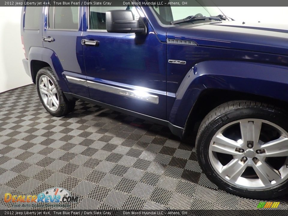 2012 Jeep Liberty Jet 4x4 True Blue Pearl / Dark Slate Gray Photo #7