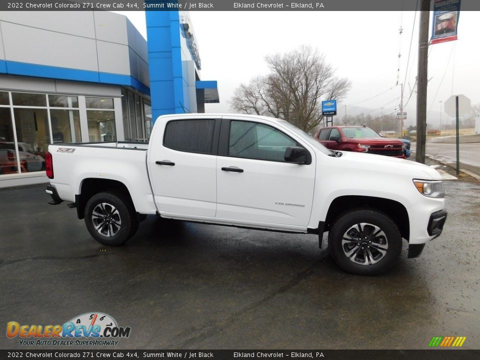 2022 Chevrolet Colorado Z71 Crew Cab 4x4 Summit White / Jet Black Photo #7