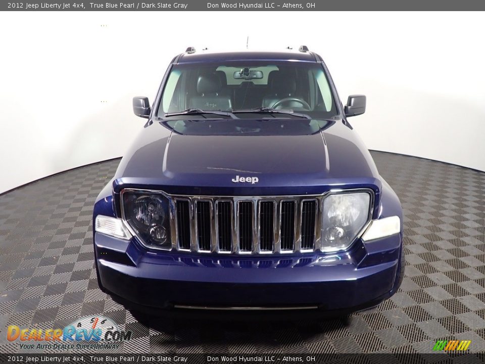 2012 Jeep Liberty Jet 4x4 True Blue Pearl / Dark Slate Gray Photo #8