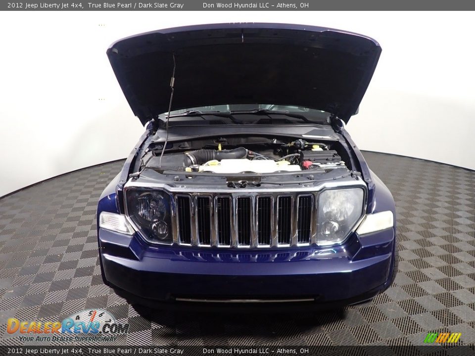 2012 Jeep Liberty Jet 4x4 True Blue Pearl / Dark Slate Gray Photo #9