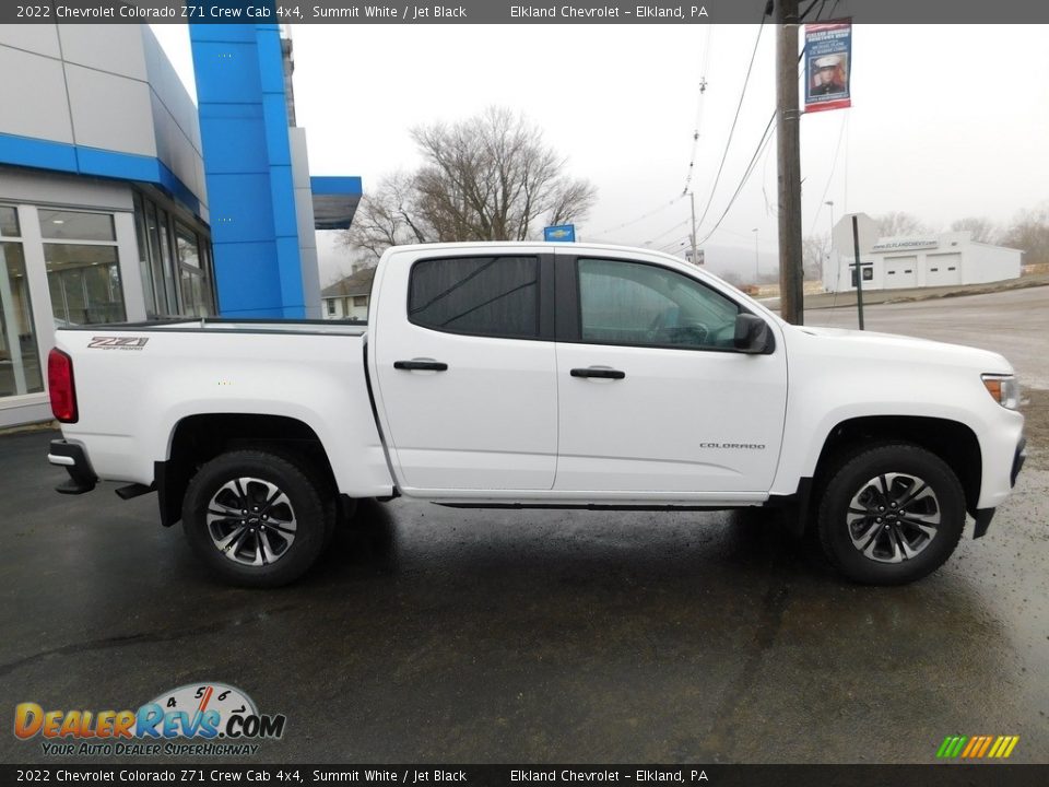 2022 Chevrolet Colorado Z71 Crew Cab 4x4 Summit White / Jet Black Photo #8