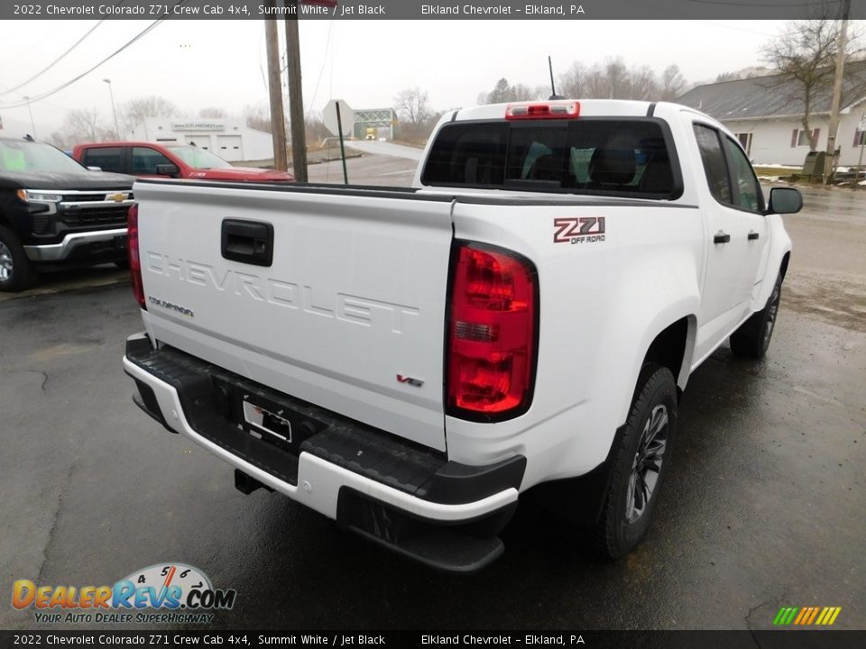 2022 Chevrolet Colorado Z71 Crew Cab 4x4 Summit White / Jet Black Photo #10