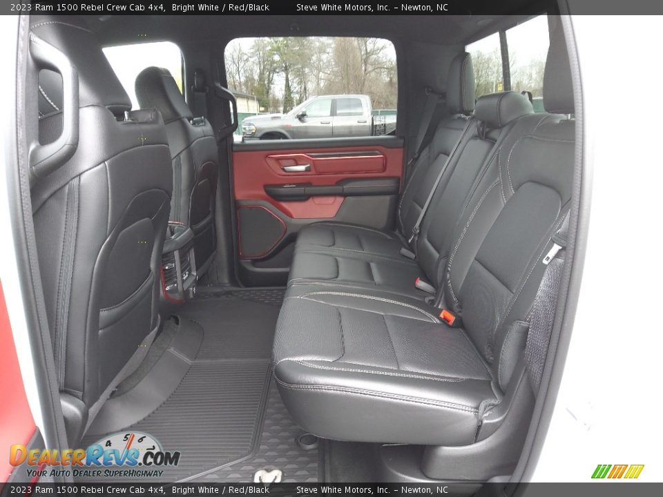 Rear Seat of 2023 Ram 1500 Rebel Crew Cab 4x4 Photo #14