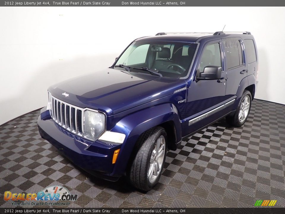 2012 Jeep Liberty Jet 4x4 True Blue Pearl / Dark Slate Gray Photo #12