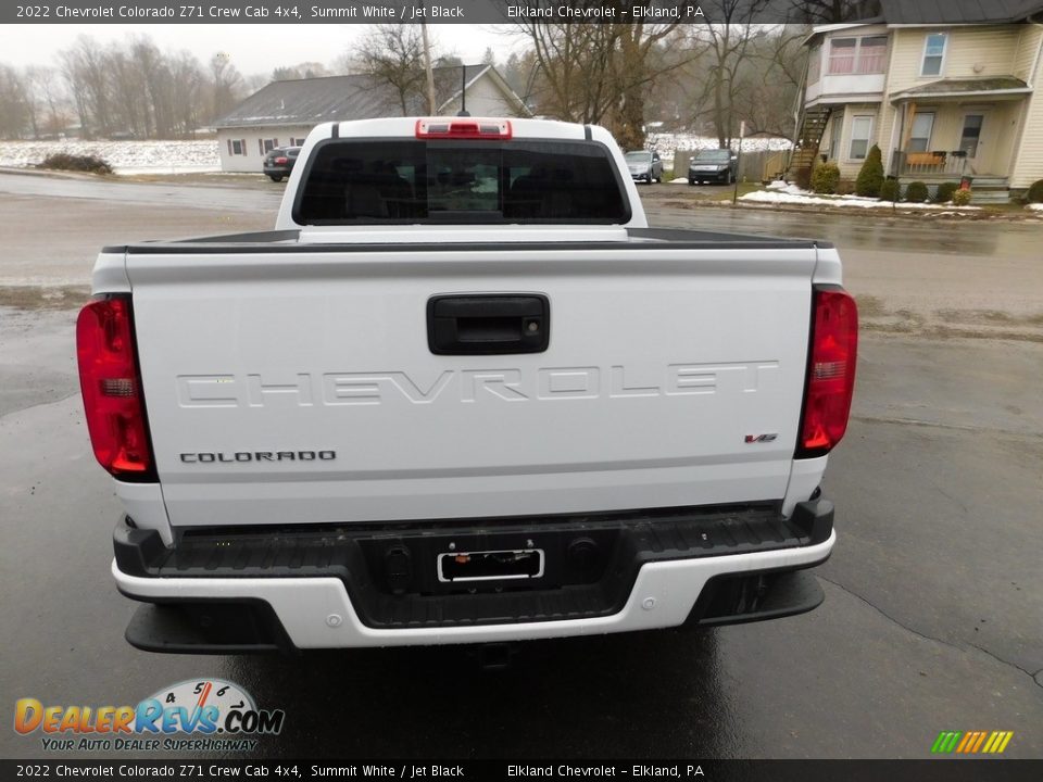 2022 Chevrolet Colorado Z71 Crew Cab 4x4 Summit White / Jet Black Photo #11