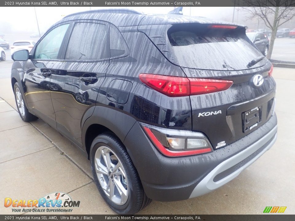 2023 Hyundai Kona SEL AWD Ultra Black / Black Photo #5