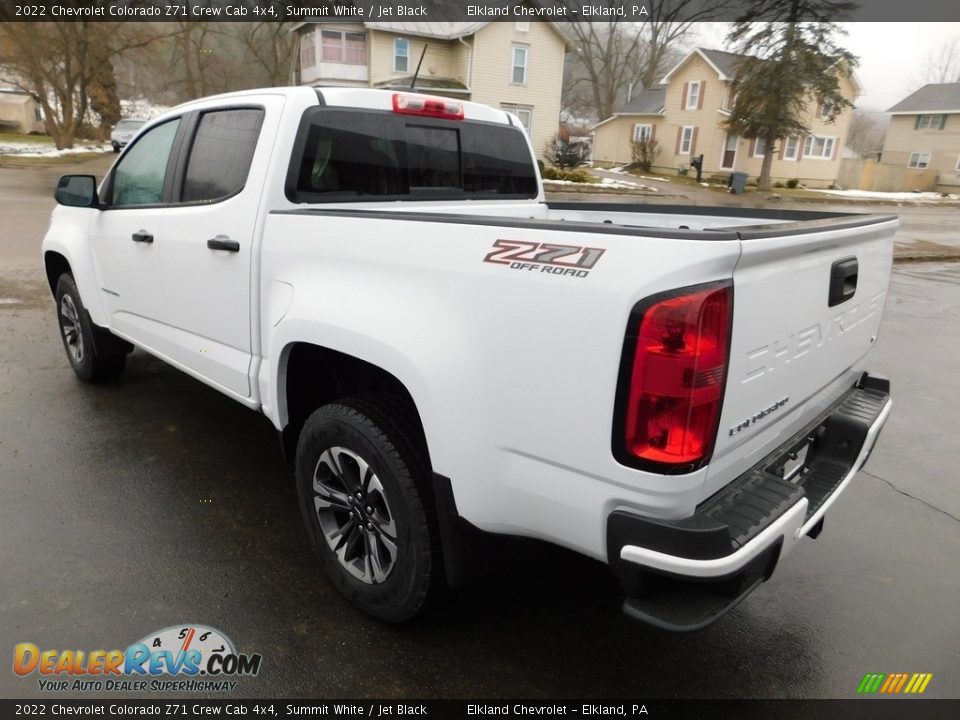 2022 Chevrolet Colorado Z71 Crew Cab 4x4 Summit White / Jet Black Photo #12