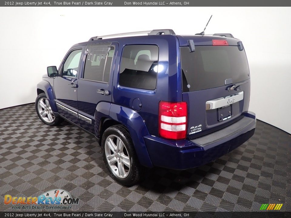 2012 Jeep Liberty Jet 4x4 True Blue Pearl / Dark Slate Gray Photo #14