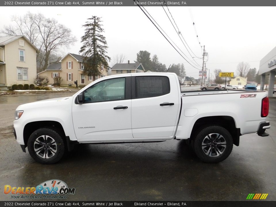 2022 Chevrolet Colorado Z71 Crew Cab 4x4 Summit White / Jet Black Photo #13