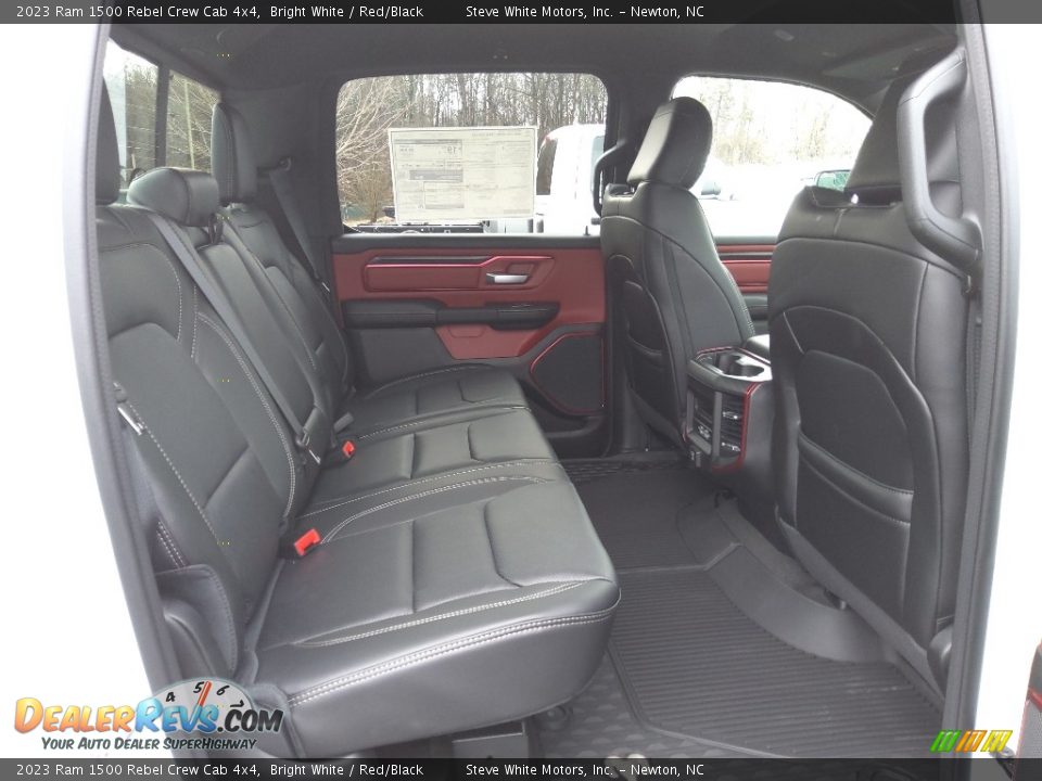 Rear Seat of 2023 Ram 1500 Rebel Crew Cab 4x4 Photo #16