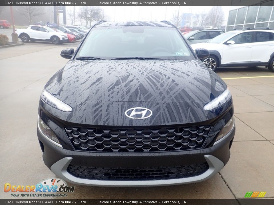 2023 Hyundai Kona SEL AWD Ultra Black / Black Photo #8