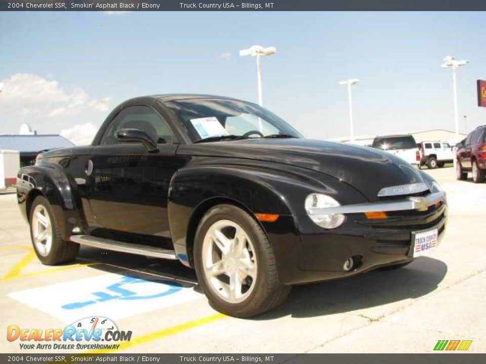 2004 Chevrolet SSR Smokin' Asphalt Black / Ebony Photo #3