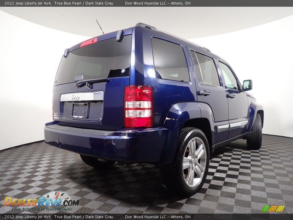 2012 Jeep Liberty Jet 4x4 True Blue Pearl / Dark Slate Gray Photo #18