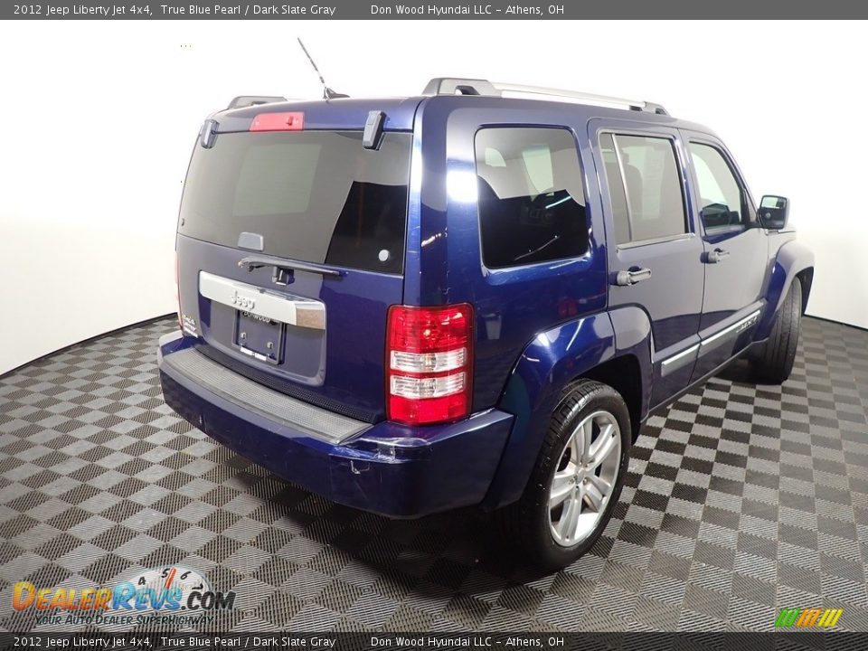 2012 Jeep Liberty Jet 4x4 True Blue Pearl / Dark Slate Gray Photo #19