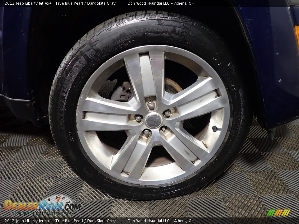 2012 Jeep Liberty Jet 4x4 True Blue Pearl / Dark Slate Gray Photo #20