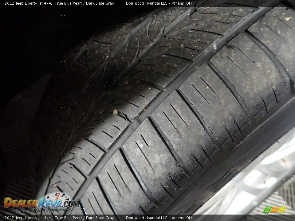 2012 Jeep Liberty Jet 4x4 True Blue Pearl / Dark Slate Gray Photo #21