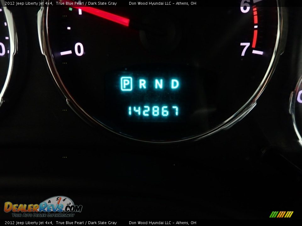 2012 Jeep Liberty Jet 4x4 True Blue Pearl / Dark Slate Gray Photo #22