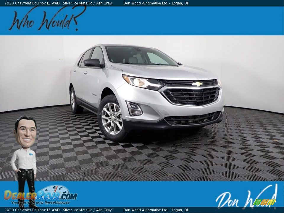 2020 Chevrolet Equinox LS AWD Silver Ice Metallic / Ash Gray Photo #1