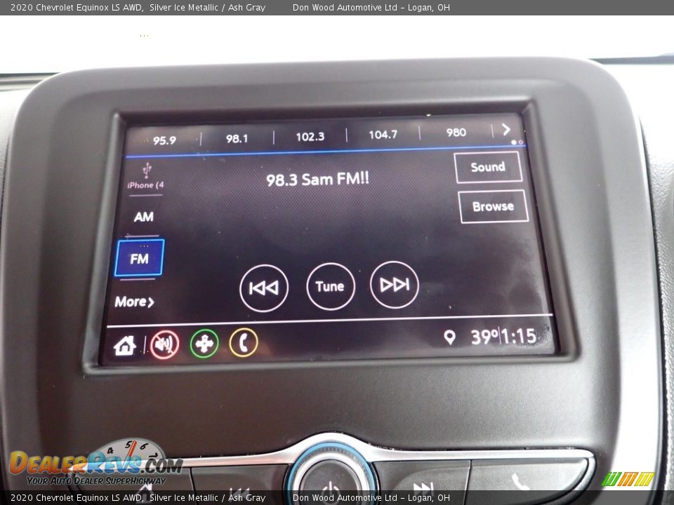 2020 Chevrolet Equinox LS AWD Silver Ice Metallic / Ash Gray Photo #2