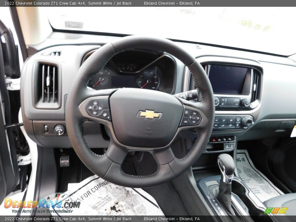 2022 Chevrolet Colorado Z71 Crew Cab 4x4 Summit White / Jet Black Photo #22