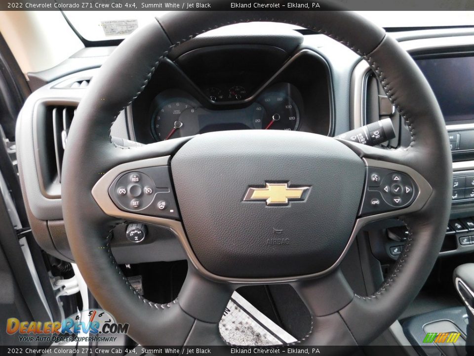 2022 Chevrolet Colorado Z71 Crew Cab 4x4 Summit White / Jet Black Photo #23