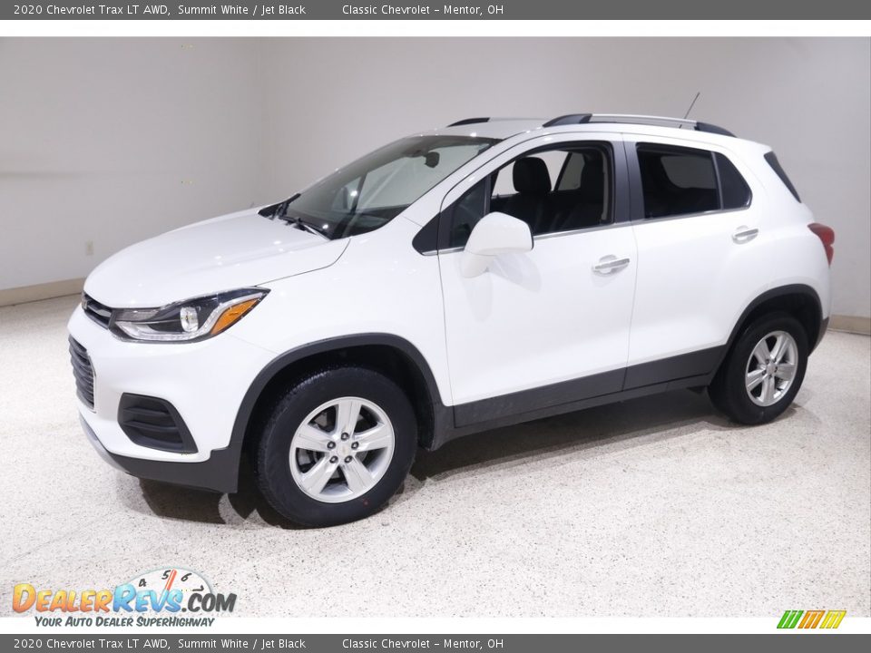 2020 Chevrolet Trax LT AWD Summit White / Jet Black Photo #3