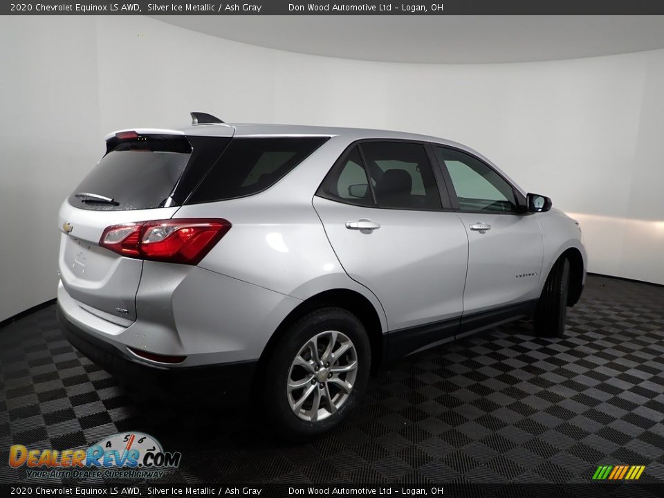2020 Chevrolet Equinox LS AWD Silver Ice Metallic / Ash Gray Photo #10