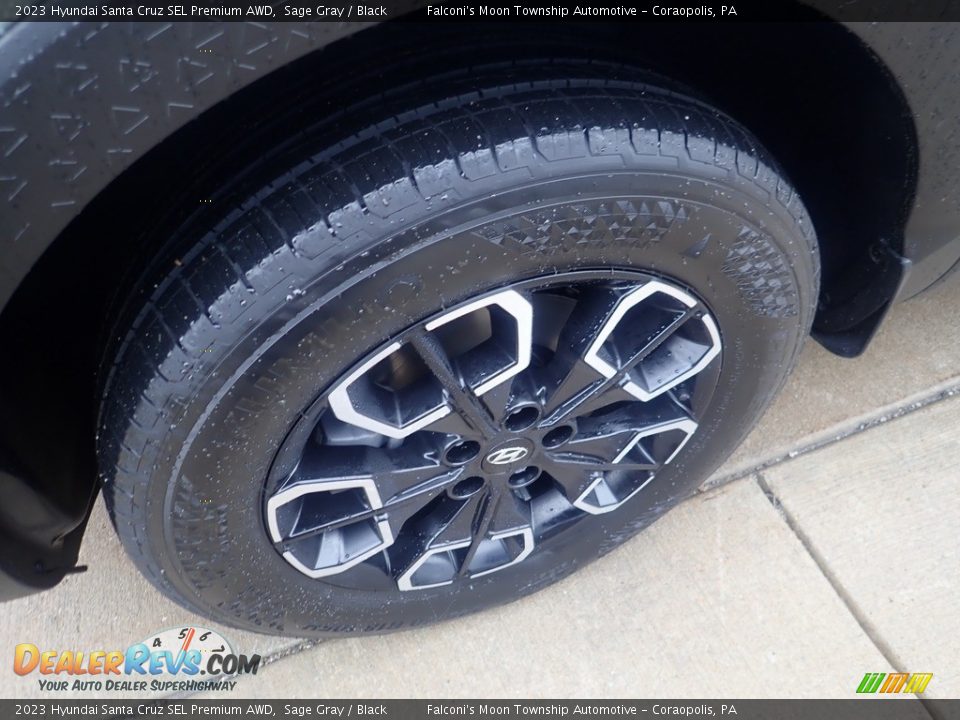 2023 Hyundai Santa Cruz SEL Premium AWD Sage Gray / Black Photo #10