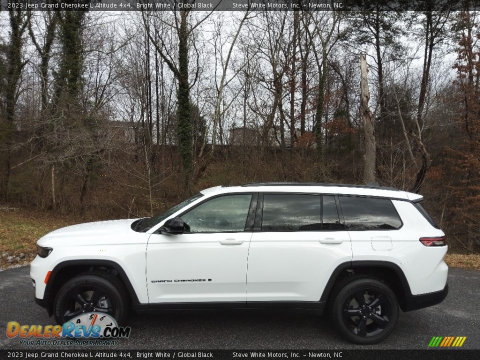 Bright White 2023 Jeep Grand Cherokee L Altitude 4x4 Photo #1