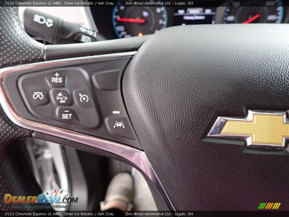 2020 Chevrolet Equinox LS AWD Silver Ice Metallic / Ash Gray Photo #16