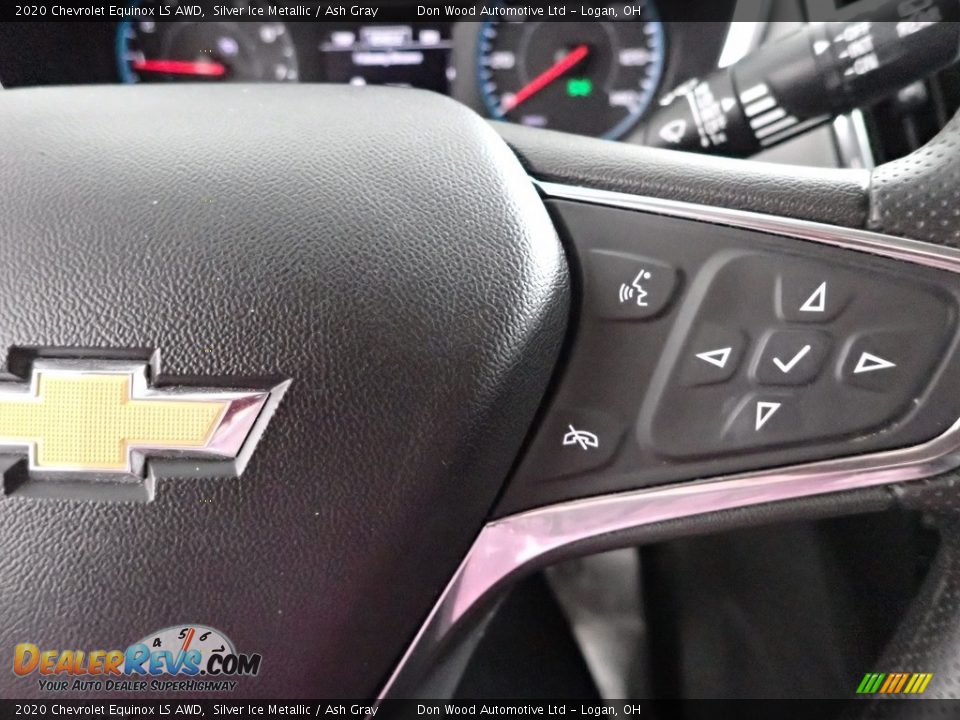 2020 Chevrolet Equinox LS AWD Silver Ice Metallic / Ash Gray Photo #17