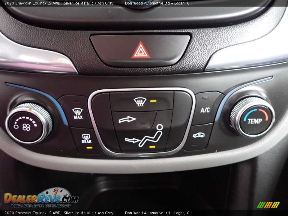 2020 Chevrolet Equinox LS AWD Silver Ice Metallic / Ash Gray Photo #19