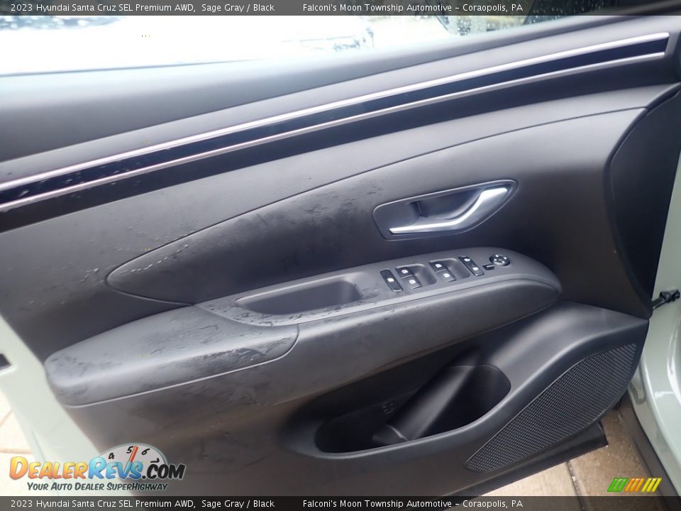 2023 Hyundai Santa Cruz SEL Premium AWD Sage Gray / Black Photo #14