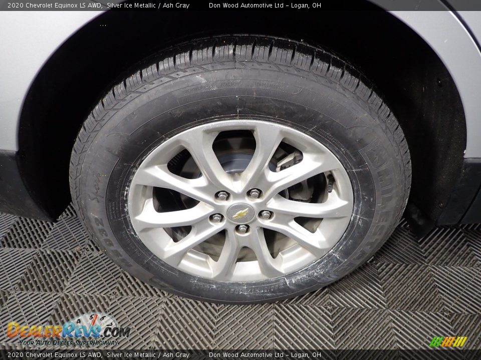 2020 Chevrolet Equinox LS AWD Silver Ice Metallic / Ash Gray Photo #29