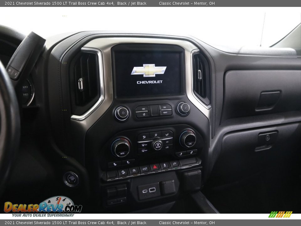 2021 Chevrolet Silverado 1500 LT Trail Boss Crew Cab 4x4 Black / Jet Black Photo #10