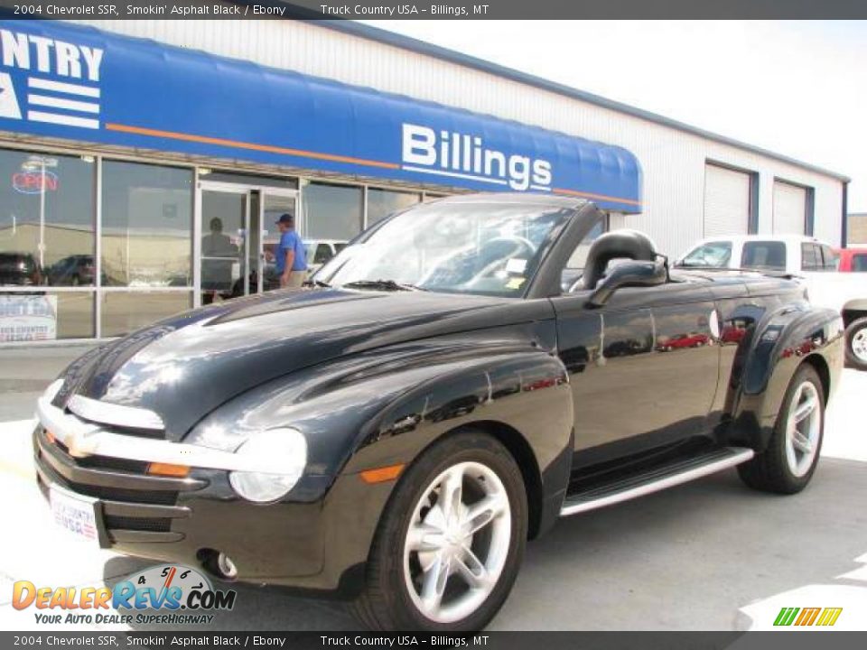 2004 Chevrolet SSR Smokin' Asphalt Black / Ebony Photo #13