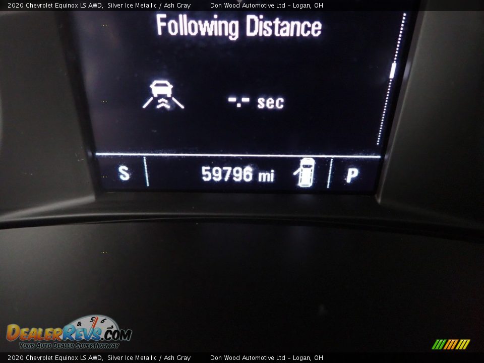 2020 Chevrolet Equinox LS AWD Silver Ice Metallic / Ash Gray Photo #30