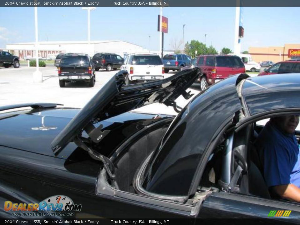 2004 Chevrolet SSR Smokin' Asphalt Black / Ebony Photo #15