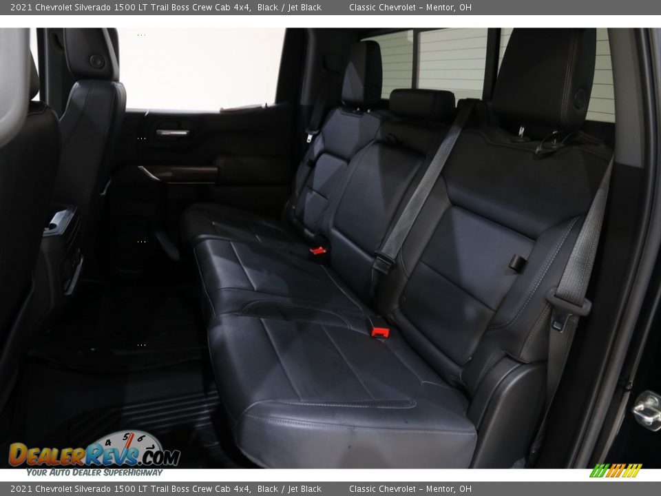 2021 Chevrolet Silverado 1500 LT Trail Boss Crew Cab 4x4 Black / Jet Black Photo #19
