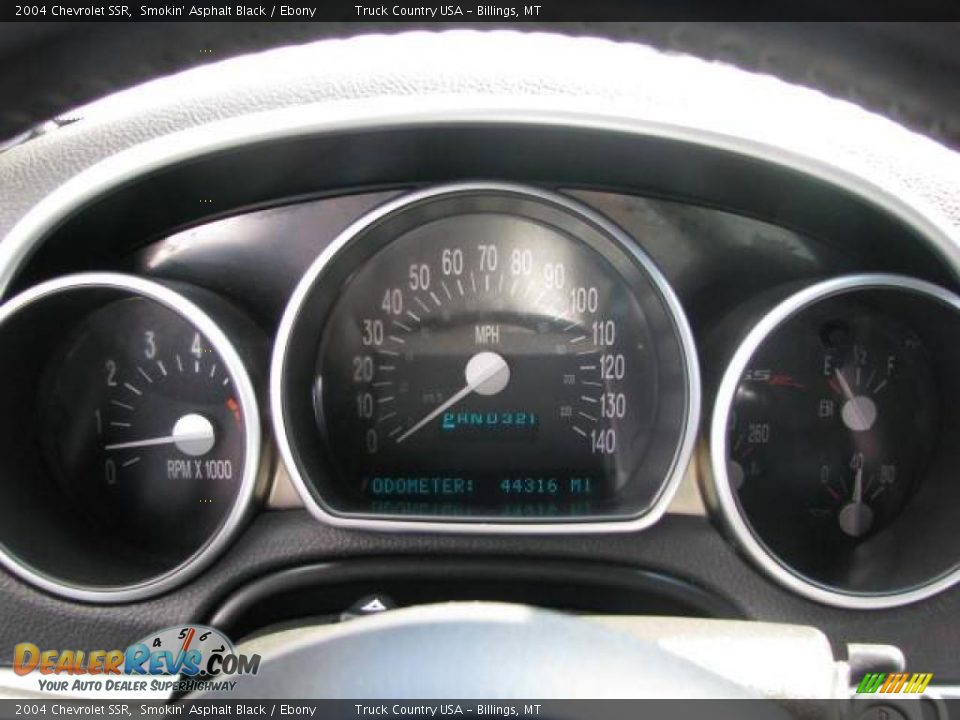 2004 Chevrolet SSR Smokin' Asphalt Black / Ebony Photo #17
