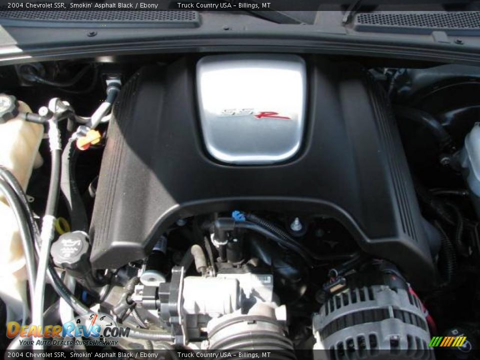 2004 Chevrolet SSR Smokin' Asphalt Black / Ebony Photo #18
