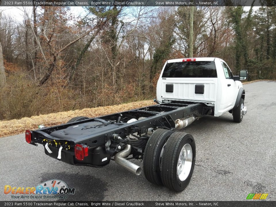 2023 Ram 5500 Tradesman Regular Cab Chassis Bright White / Diesel Gray/Black Photo #8