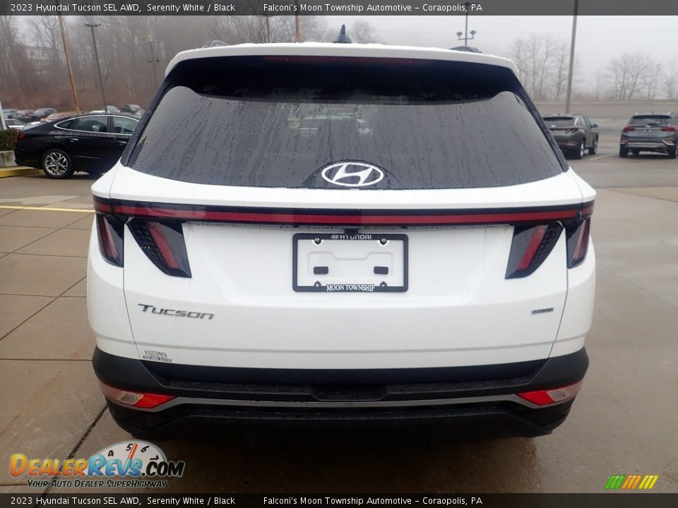 2023 Hyundai Tucson SEL AWD Serenity White / Black Photo #3